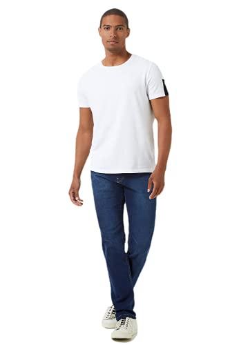 Jeans Replay jeans jondrill super skinny masculino, Blue Escuro, 40