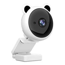 Strachey Webcam 1080P com microfone, laptop de mesa USB 2.0, câmera USB plug and play, para streaming de vídeo, conferência, jogos, ensino online