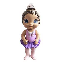 Boneca Baby Alive Doce Bailarina Morena 26,5 cm, com Acessórios de Balé - F1273 - Hasbro, Multicor