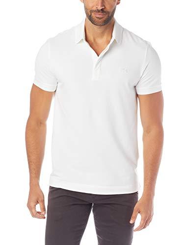Camisa polo Straight Fit Lacoste Branco 4G
