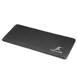 ProsourceFit Joelheira e almofada de cotovelo para ioga 15 mm (5/8") serve para tapetes padrão para articulações sem dor em ioga, pilates, exercícios no chão, preto