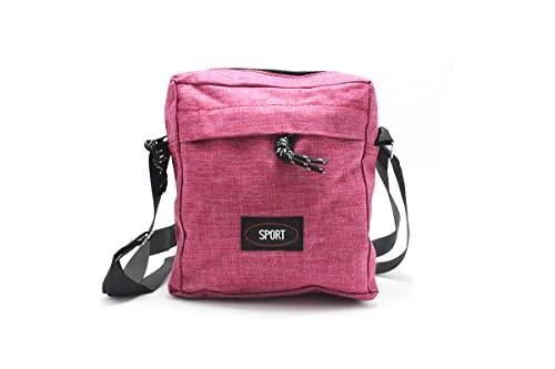 Bolsa Pochete Shoulder Bag Tira Colo Transversal Necessaire (Rosa)