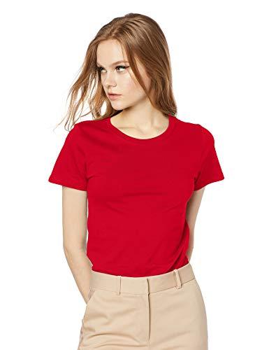 Camiseta básica World slim decote careca, Hering, Feminino, Vermelho, XXG