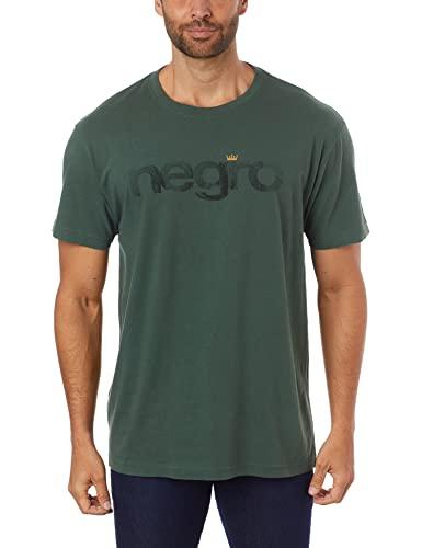 Camiseta,T-Shirt Vintage Negro,Osklen,masculino,Verde Escuro,GG