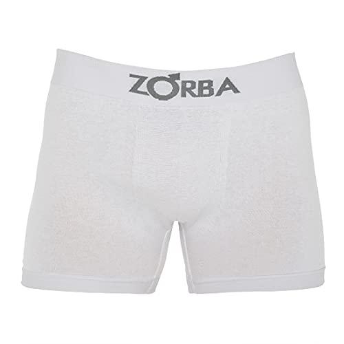 Cueca Zorba Boxer Seamless 781 Branco - G