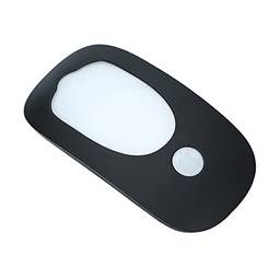 A capa do mouse TwinHill é adequada para mouse Apple Magic Mouse 1/2 capa do mouse iPad capa de silicone capa protetora do mouse da Apple (Preto)