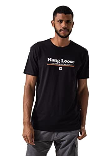 Hang Loose Silk Mc Tow, Camiseta Básica Masculino, Preto (Black), P