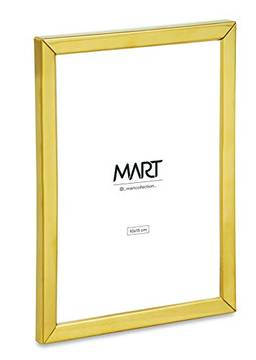 Porta-Retrato Dourado Em Metal - 10x15