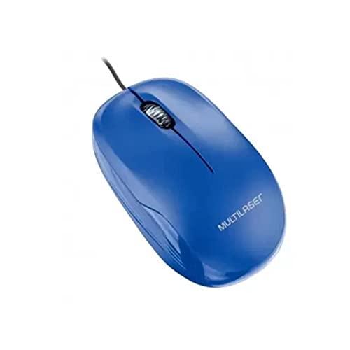 Mouse Box Óptico USB Azul - MO293, Multilaser