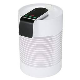 Henniu Resfriador de ar ultrassônico portátil e umidificador de controle de toque Mini condicionador de ar 360 graus giratório pessoal Desktop Resfriador de ar umidificador com filtro para purificação