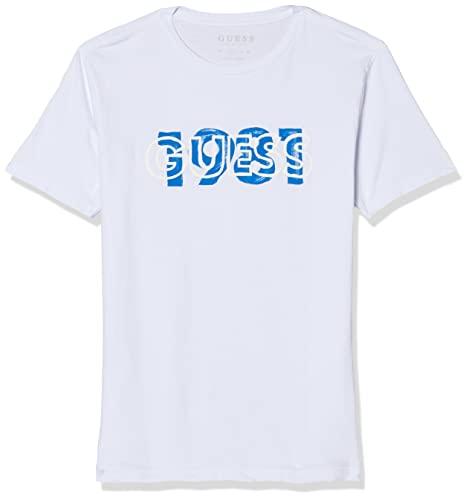 T-Shirt Silk 1981, Guess, Masculino, Branco, 3G