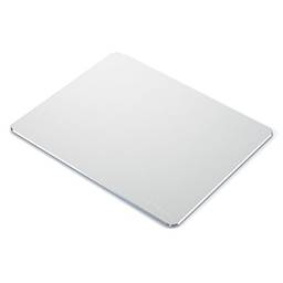Satechi Mouse Pad de Alumínio com Base de Borracha Antiderrapante para Computadores, Laptops e Desktops (Rosé) (Prata)