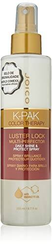 K-Pak Color Therapy Luster Lock Spray Bifásico 200ml - Multi perfector leave-in, Joico, branco, dourado e vermelho