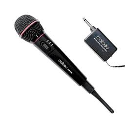 Microfone Sem Fio Karaoke, Microfone Dinamico, Microfone de Mão Profissional com Cabo de áudio 2 Metros (verde)