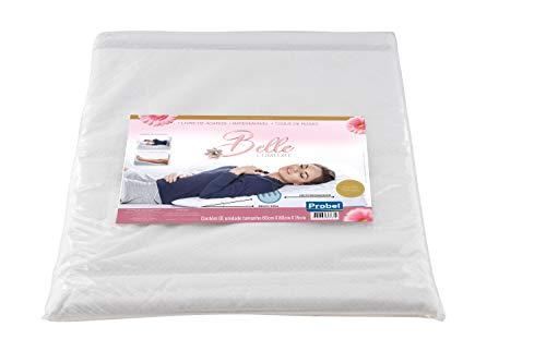 Travesseiro Belle Comfort anti refluxo, 60x83x15, Probel, branco