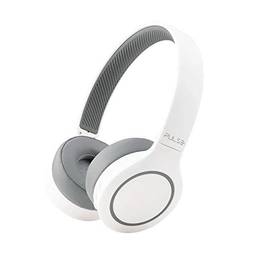 Headphone Bluetooth 5.0 Pulse Head Beats Preto e Branco e Cinza 20 Horas - PH341, Único
