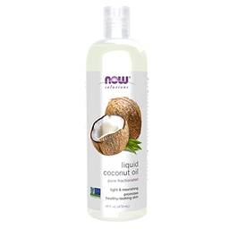 Agora soluções, óleo de coco líquido, luz e nutrição, promove pele saudável e cabelo, 16 fl oz (pacote de 1)