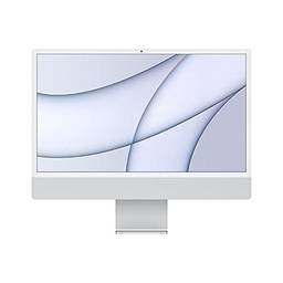 Apple iMac (de 24 polegadas, Processador M1 da Apple com CPU 8?core e GPU 7?core, 8 GB RAM, 256 GB) - Prateado