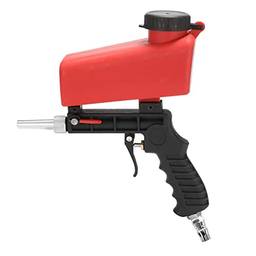 Henniu 1/4'' 90psi Handheld ABS jateador de ar fluxo ajustável jato de areia prático spray polimento remoção de ferrugem