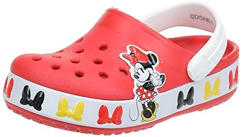 Sandália, Crocs, FL Disney Minnie Mouse BND CGK, Flame, 25, Criança Unissex