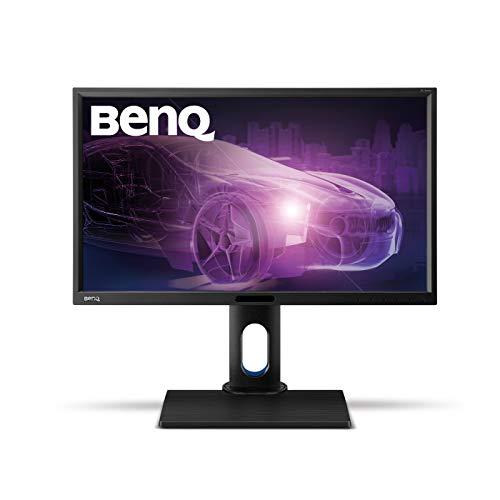 Monitor BenQ BL2420PT com 23.8", 100% sRGB e Rec. 709, Tela Anti-Reflexo e Ajuste de Altura Para Designers, Grafite Fosco