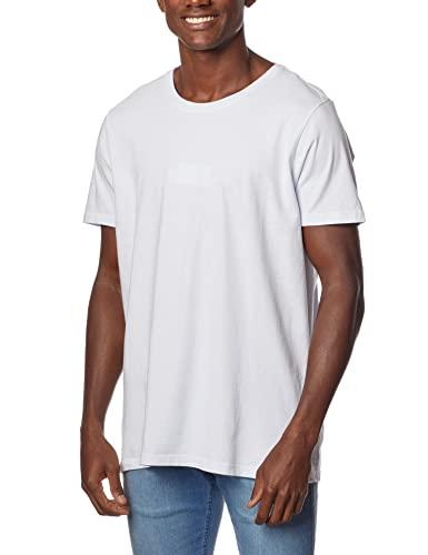 T-Shirt Bordado Peito, Guess, Masculino, Branco, G