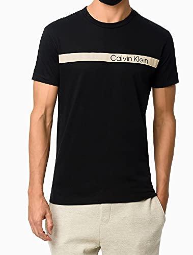 Camiseta institucional,Calvin Klein,Preto,Masculino,GG