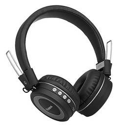 KKmoon Fones de ouvido sem fio Bluetooth 4.2 Música estéreo Fones de ouvido Fone de ouvido na orelha CVC 6.0 Suporte para redução de ruído 3,5 mm AUX-IN mãos-livres com microfone