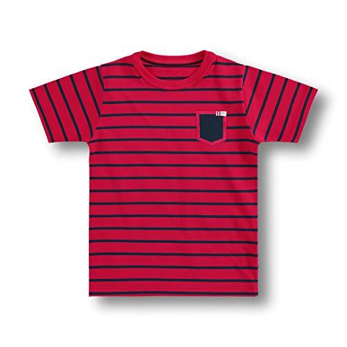 Camiseta Navigate, Marisol, Meninos, Vermelha, 12
