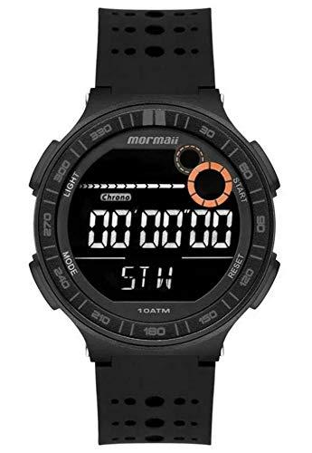 Relógio Mormaii, Pulseira de Silicone, Masculino Preto MO9830AB/8L
