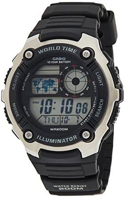 Relógio Masculino Digital Casio AE-2100W-1AVDF - Preto