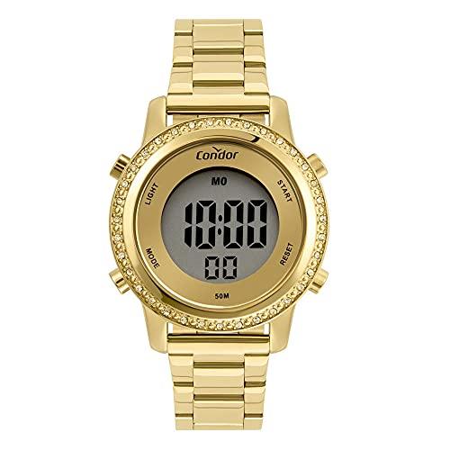 Relógio Condor Feminino Digital Dourado - COT052AC/4D