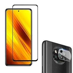 Película 5D Cerâmica Xiaomi Poco X3 X3 NFC Poco X3 Pro + Película Câmera Vidro [Coronitas Acessorios]