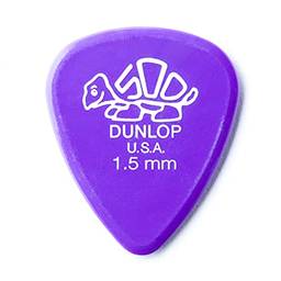 Palheta de guitarra Dunlop 41P1.5 Delrin®, lavanda, 1,5 mm, pacote com 12