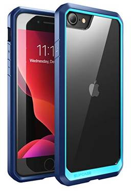 iPhone 7 Case, iPhone 8 Case, SUPCASE Unicorn Beetle Series, Capa projetada para iPhone SE 2ª Geração (2020) /iPhone 7/iPhone 8, capa protetora híbrida premium((Azul/Marinho) y)