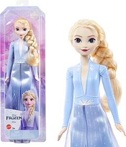 Disney Frozen Boneca Reinha Elsa Frozen II Saia Cintilante
