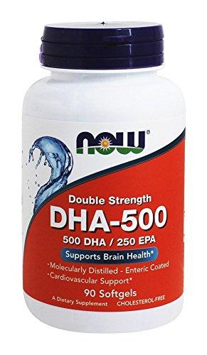 Ômega 3 DHA 500mg EPA 250mg Now Foods (90 Cápsulas)