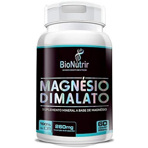 Magnésio Dimalato 60 cápsulas - Bionutrir