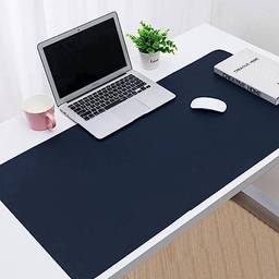 Mouse Pad Grande 120x60cm Desk Pad Gamer Tapete De Mesa Notebook Computador Escritório Office Design Slim Antiderrapante Fácil Deslize (AZUL MARINHO)