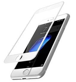 Película de Vidro 3D, Cell Case, Smartphone Apple Iphone 8 Plus 5.5", Branco