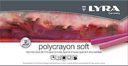 Giz Pastel Seco, Lyra, 5651120, Polycrayons Soft, 12 Cores