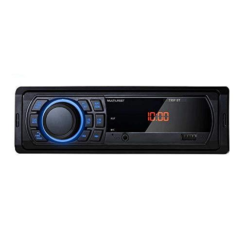 Som Automotivo Multilaser Trip BT MP3 4 x 25WRMS FM/USB/AUX - P3344, Preto e Azul