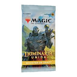 Magic The Gathering Booster de Draft de Dominária Unida | 15 cards de - Português, Modelo: MTG742, Cor: Multicor