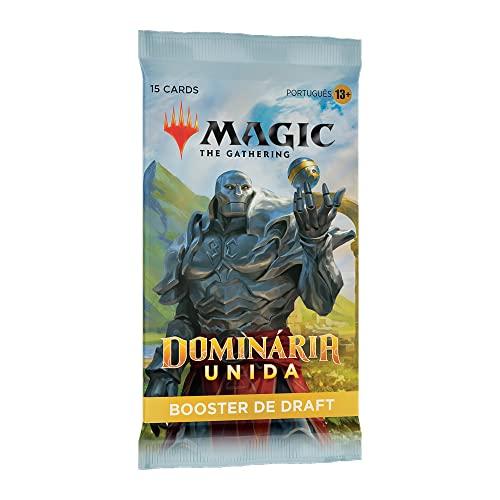 Magic The Gathering Booster de Draft de Dominária Unida | 15 cards de - Português, Modelo: MTG742, Cor: Multicor