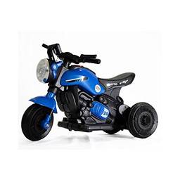 Mini Moto Motorizada Triciclo Passeio Street (Azul)