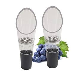 Aerador de vinho (2-pack) - Bico decantador Premium Aerador de vinho e bico decantador