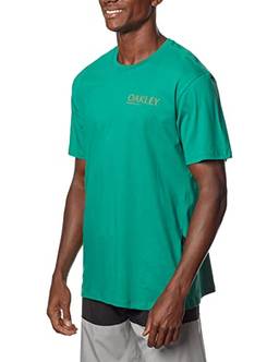 Camiseta Oakley Masculina Graphic Logo Tee, Verde, P