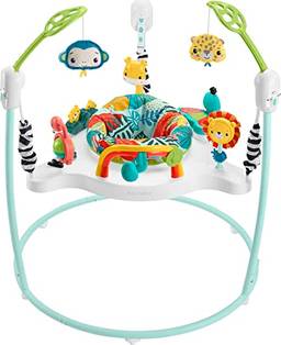 Fisher-Price Brinquedo e cadeira de Bebê Pula-Pula Selva