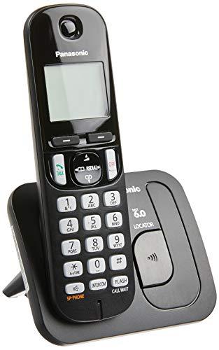 Telefone Sem Fio Panasonic Com Viva Voz Preto KX-TGC210LBB