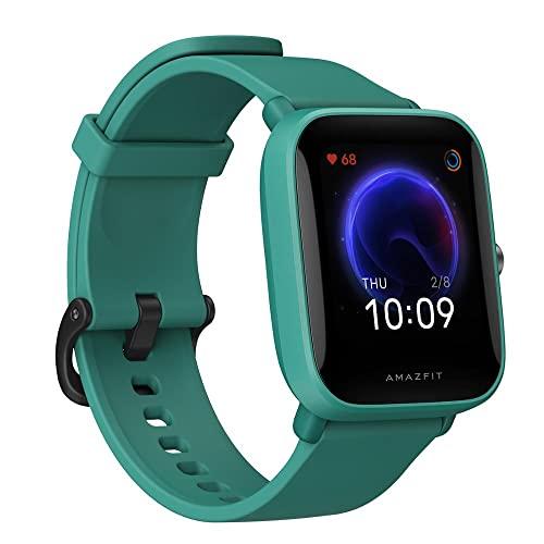 Amazfit Bip U Pro Smart Watch com Alexa integrado para homens, gps Fitness Track5 ATM à prova d'água, para iPhone Android Phone (green)